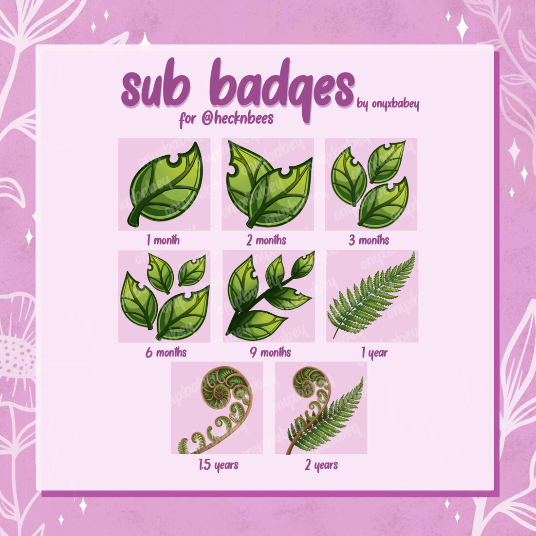 Sub Badges for Hecknbees