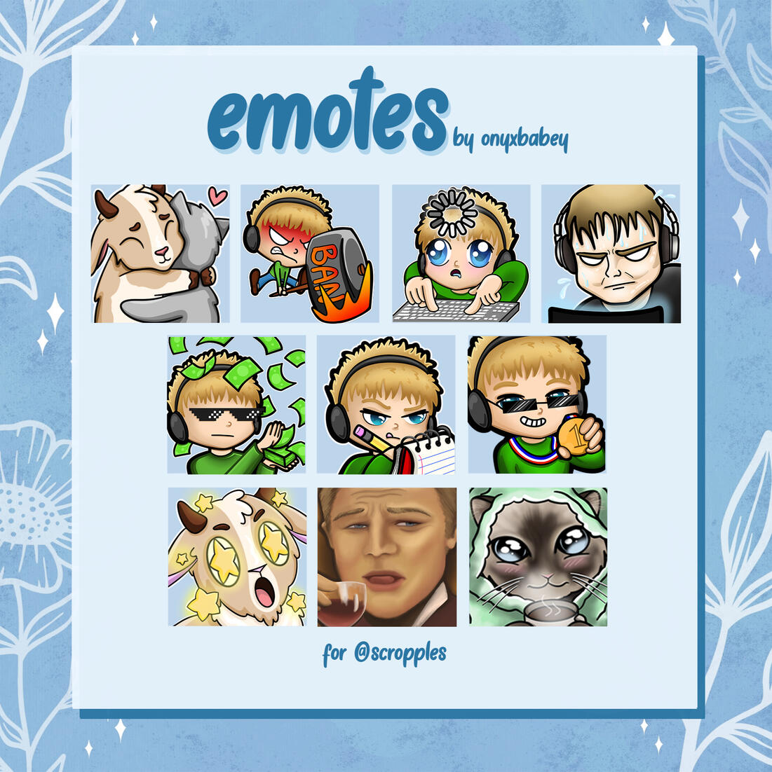 Emote Set for Scropples